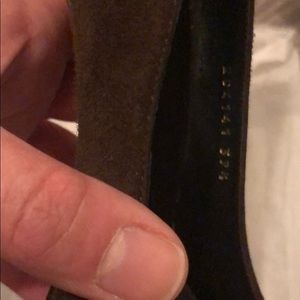 Gucci bone stiletto worn once 39.5 AUTHENTIC
